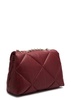 Hook quilted leather cross-body bag 