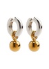 Sonia two-tone hoop earrings 