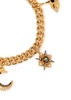 X Harris Reed 18kt gold-plated charm bracelet