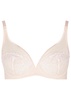 Délice blush underwired lace bra