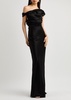 Davie satin maxi dress 