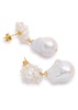 Tra-la-la pearl drop earrings 