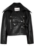 Ado regenerated leather jacket 