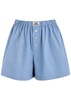 James cotton-poplin shorts