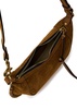 Oskan Moon suede shoulder bag