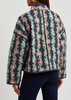 Chloe floral-print quilted cotton jacket