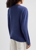 Fasten wool-blend jumper