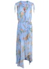 Dovima floral-print silk-chiffon midi dress 