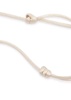 Wishbone satin-cord necklace 