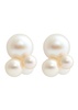 Cata pearl stud earrings