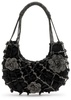 Nodi Ninfa crystal-embellished satin shoulder bag