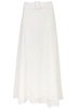 Vintry broderie anglaise cotton midi skirt