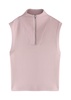 Magnolia half-zip stretch-jersey vest