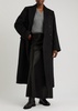 Drew double-breasted wool-blend coat