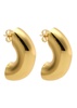 Ellis 18kt gold-plated brass earrings