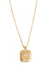 June Birthstone 18kt gold-plated necklace