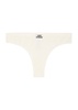 Lima ribbed cotton-blend thong 