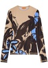 Printed jersey top