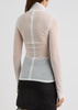 Isse sheer chiffon top