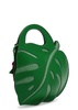 Playa 3D leaf leather tote