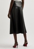 Louise faux leather skirt