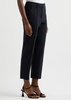 Slim-leg stretch-jersey trousers 