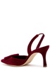 Maysli 70 velvet slingback pumps 