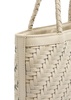 Ella woven leather tote 