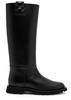 Anella leather knee-high boots