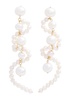 The Mist pearl drop earrings 