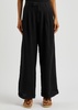 Lyla wide-leg linen trousers