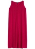 Pleated midi dress