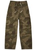 8 Moncler Palm Angels camouflage cotton trousers 