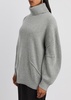 Apex roll-neck wool-blend jumper