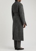 Ivy belted wool-blend coat