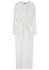 Gislene cape-effect jersey maxi dress