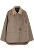 Alto checked cotton-blend jacket