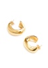 Medium Celia gold vermeil hoop earrings