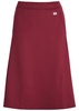 Shine panelled jersey skirt