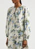 Ashlynn floral-print cotton blouse 