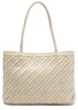 Ella woven leather tote 