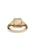 Baby Chevaliere Damier 9kt gold pink ring