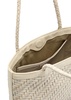 Ella woven leather tote 