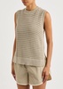 Darin open-knit cotton tank