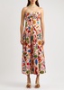 Bright Farm printed linen-blend maxi dress 