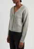 Esme brushed cashmere cardigan