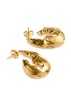 The Gilded Crustacean 24kt gold-plated hoop earrings 