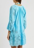 Ashley broderie-anglaise cotton kaftan 