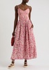 Sweet Nothings printed cotton midi dress