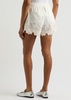 Lana broderie anglaise cotton shorts